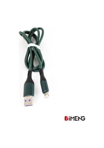 Imeng 6A Usba To Lightning Data Ve Hızlı Şarj Kablosu Ml60 Yeşil