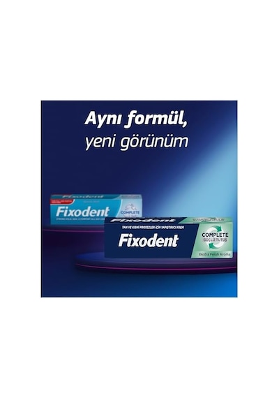 Complete Ekstra Ferah Diş Protezi Yapıştırıcı Krem 47 G