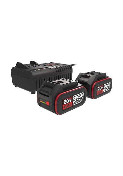 Kress Kad21 20volt 4.0ah Li-ıon Krosspack 2 Adet Akü Ve Akü Şarj