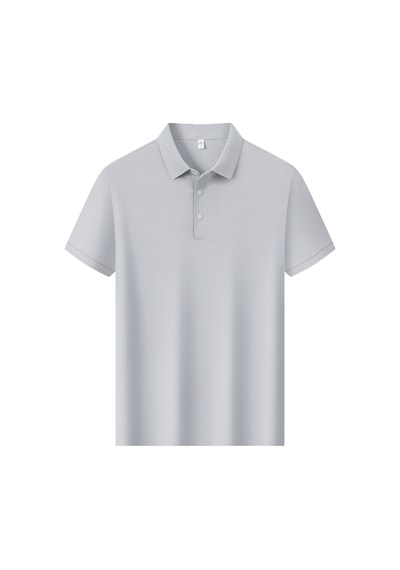 New Performance.arw86298.serintutan-antibakteriyel-yüksek Kalite.çıtçıtlı Polo T.shirt Gri