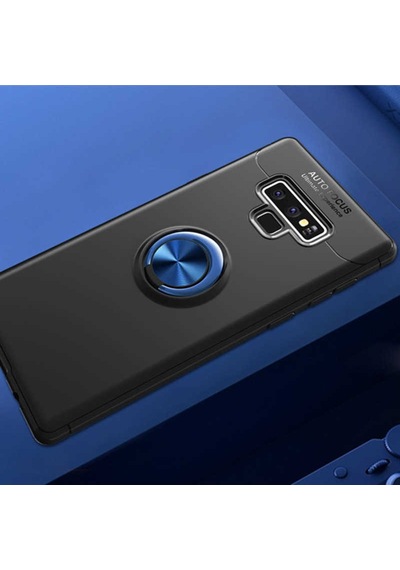 Samsung Galaxy Uyumlu Note 9 Kilif Yüzüklü Tam Korumali Silikon Kapak 417331905