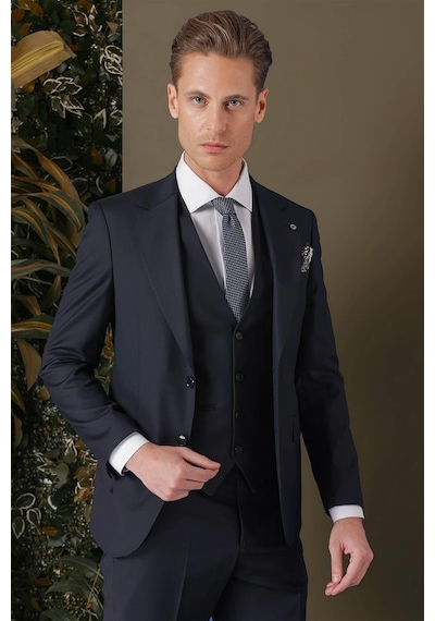 Efor Tk 881 Slim Fit Lacivert Klasik Takım Elbise Lacivert Efor Tk 881 Slim Fit Lacivert Klasik Takım Elbise Lacivert