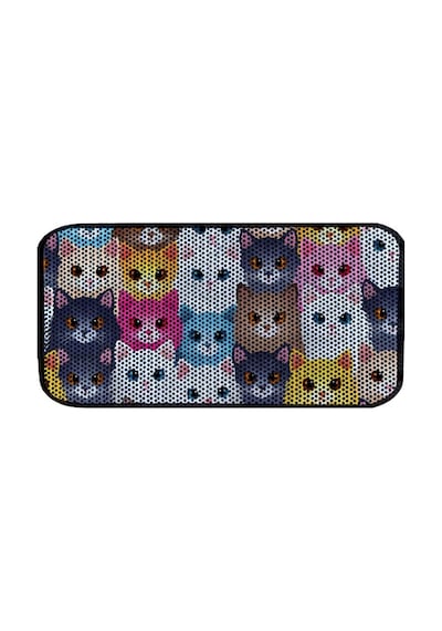 Aktunç Elekli Tuvalet Desenli Önü Kedi Kumu Paspası 60x120 Cm Desen 10