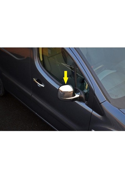 Opel Combo 2018 ve Üzeri ABS Krom Ayna Kapağı 2 Parça