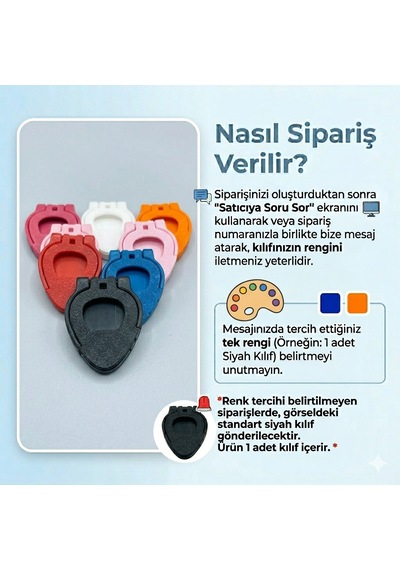 Gitar Penası Kutusu Anahtarlık Tasarım Renk Seçenekli