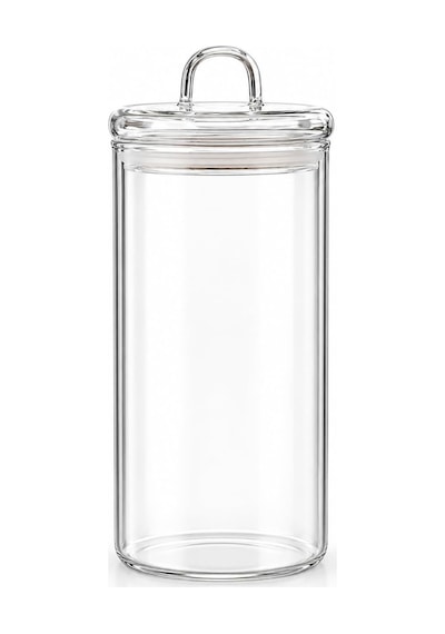 Tr 1 Adet 1300 Ml Borosilikat Cam Kapaklı Saklama Kavanozu, Bakliyat, Kahve, Şeker, Mısır Gevreği, Çay, Kuruyemiş Genel