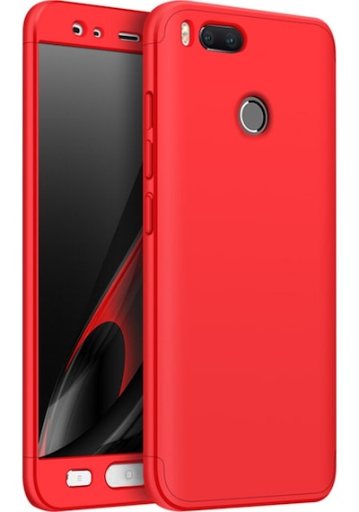 Xiaomi Mi 5X Kılıf 3 Parçalı 360 Tam Korumalı Gkk Kapak