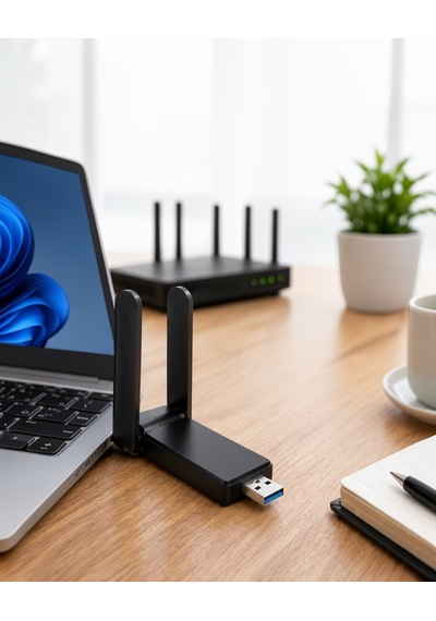 Kablosuz Wifi Adaptörü 5ghz Ac Çift Antenli Uuczzzwifiadaptörrrrrr3-1
