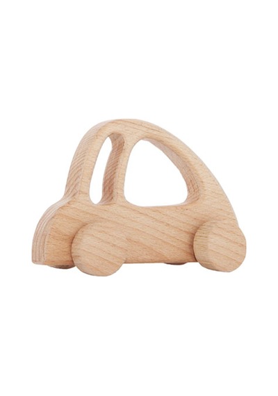 Cwwtoys Minik Tostos Boyasız Ahşap Oyuncak, Masif Kayın, 18 Ay+