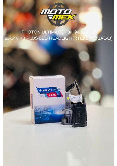 Photon Ultımate H8/h9/h11/h16 12-24v +3 Plus Led Headlıght