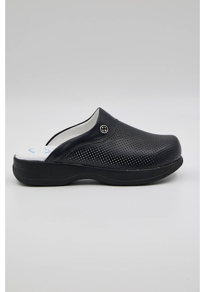 Terz-0050 Quicksteps Professional Kadın Anatomik Ve Comfort Sabo Terlik Siyah
