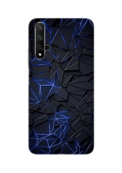 Huawei Nova 5t Yal-l21 Uyumlu Kılıf Desen Baskılı Silikon Karmaşık Design Stk:1874