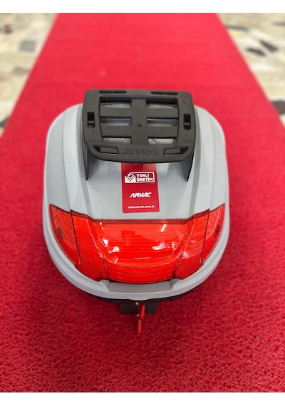 Arwic 32 Litre Sırt Dayamalı Nardo Gri Motosiklet Arka Çanta