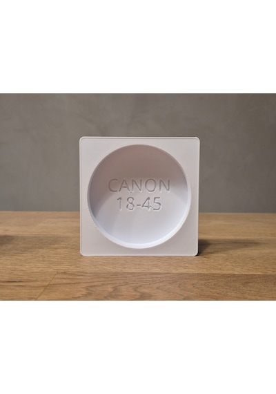 Gridfinity Modüler Sistem Canon Rf 18-45mm Lens Tutucu Fotoğraf Makinesi Aksesuarı