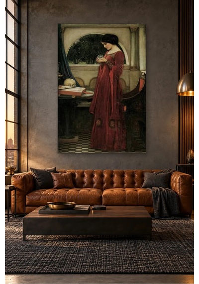 Fida Waterhouse Kristal Küre Canvas Tablo