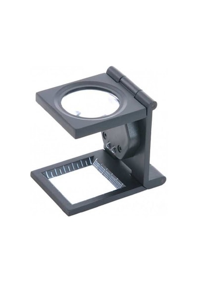 25x25 Mm Full çelik Kaplı Katlamalı Büyüteç Th-9005b