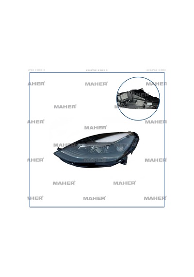 Far Tesla Y 2022-2024 Ledli Mercekli Beyinli Sağ Oem No:151495200c