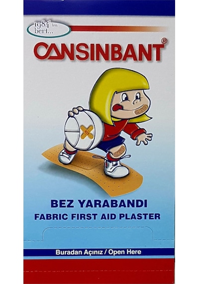 Cansınbant Yara Bandı 3 x 300'lü