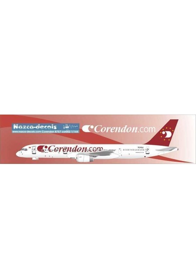 Nazca Decals Cor002 1/144 Ölçek, Corendon Flyair 757