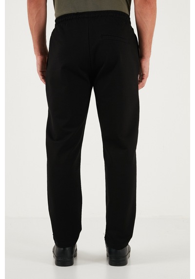 Buratti Regular Fit Normal Bel Düz Paça Erkek Eşofman Altı 5908050 Siyah
