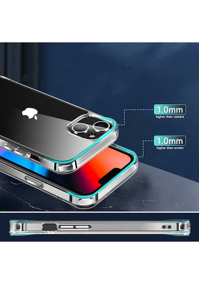 More Tr Apple Uyumlu iPhone 14 Plus Uyumlu Mtr Forst Kılıf-renksiz
