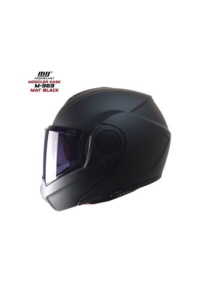 Mts M-969 Matt Black Kask Renkli