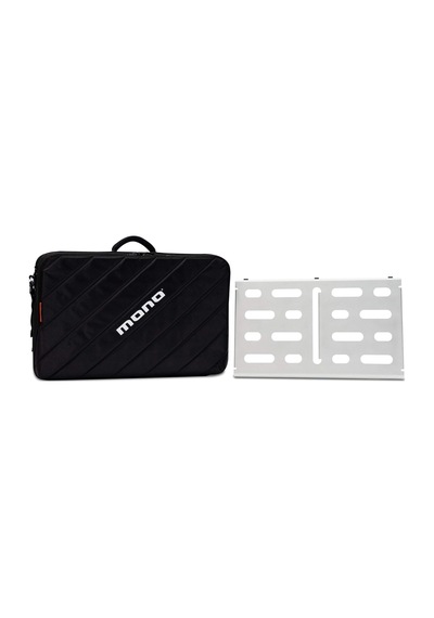 Mono Pfx-pb-m-slv-bdl Medium Pedalboard Silver & Touraccessory Case 2.0