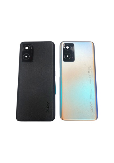 Oppo A96 Cph2333 Kasa Arka Kapak Pil Kapağı Mavi