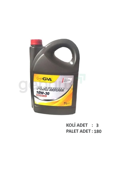 Motor Yağı 10w30 7 Lt Platınum Tam Sentetik Apı Sl / Cf 3 Adet