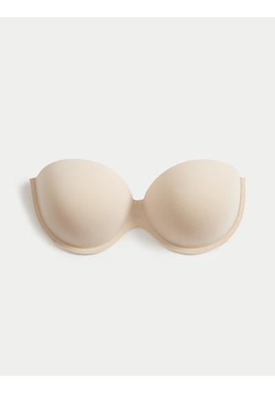 Marks & Spencer Destekli Yapışkanlı Straplez Sütyen T33002680 Pembe