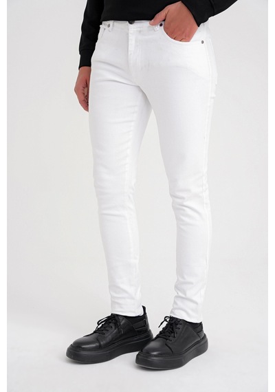 Efor Denim Pnt 119 Beyaz Denim Beyaz