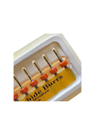 10 Parça Karbür Mini Freze Seti - Cnc Kart Temizleme & Hassas Gravür - 3mm Sap