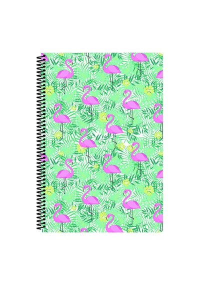 3 Adet Art Style Defter A4 80 Yaprak Kareli Pp Kapak Spiralli