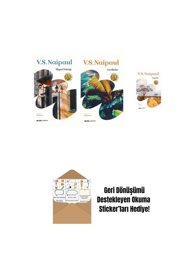 Miguel Sokağı + Gerillalar + Özgürlük + Okuma Sticker'ları