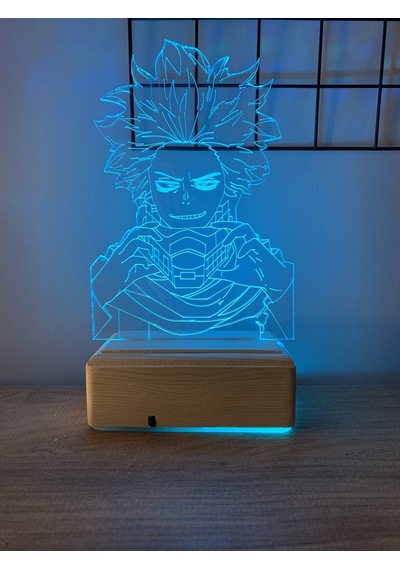 Hitoshi Shinso My Hero Academia 16 Renk Gece Lambası