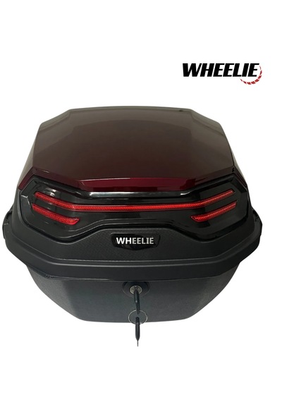 Wheelıe Xt08-jr 32 Litre Motosiklet Arka Çanta Bordo