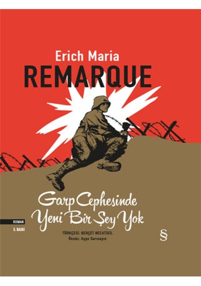 Garp Cephesinde Yeni Bir Şey Yok - Erich Maria Remarque - Everest Yayınları