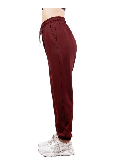 Giyimodam Modal Kumaş Jogger Eşofman Altı Unısex Bordo