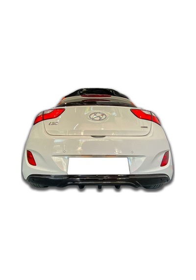 Hyundai İ30 2012-2017 Custom Parlak Siyah Difüzör Plastik Boyalı