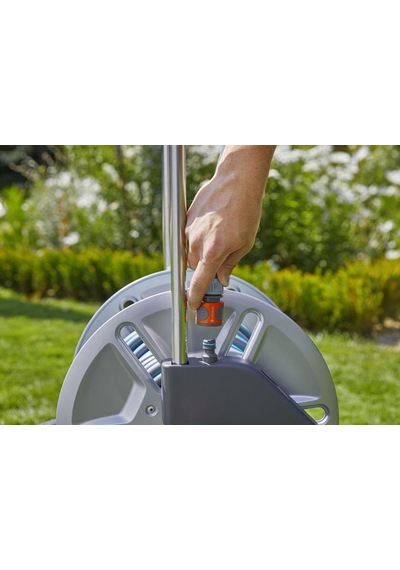 Gardena 18542-20 Aquaroll Metal Hortum Arabası 1/2''