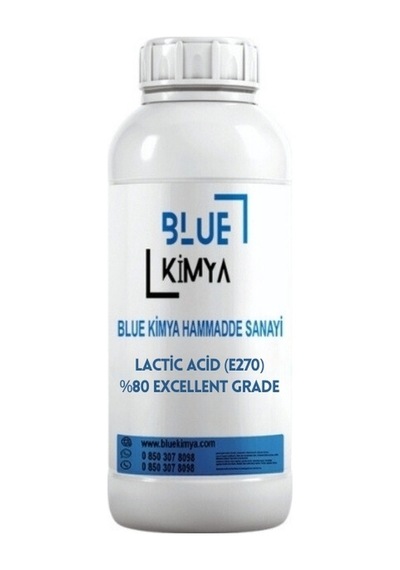 Laktik Asit E270 1 Kg - Lactic Acid %80 Excellent Grade - Gıda Kalite