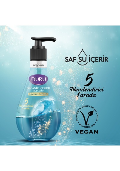 Duru Okyanus Tazeliği Sıvı Sabun 3 x 500 ML
