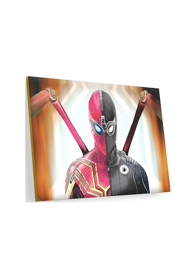 Cakasepetim Spider Man İki Kostüm Birarada Ahşap Mdf Tablo