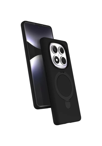 Sh Xiaomi Redmi Note 14 Pro 5g Regal Magsafe Standlı Kapak - Siyah Najmaddin