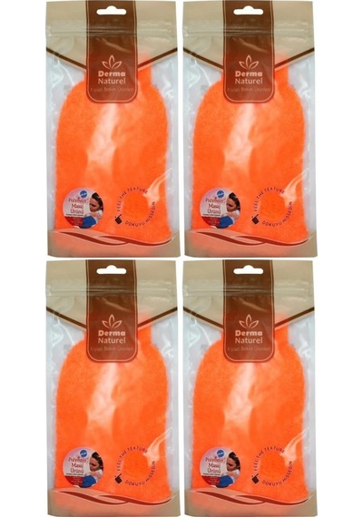 Derma Naturel Banyo Eldiveni Renkli Ms-05 4 Lü Set