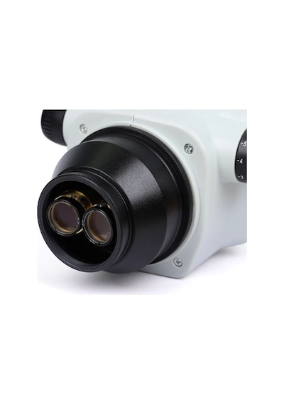Szm Trinoküler Mikroskop Kafa Beyaz - 0.5x Ctv Kamera Adaptörlü Stereo Zoom Başlık Wf10x/20