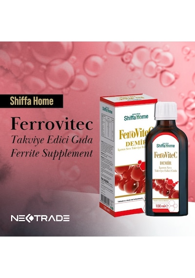 Aksu Vital - Shiffa Home Ferrovitec Demir Şurup 100 ML
