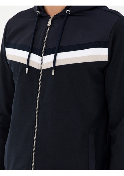Lacivert Regular Fit Sweatshirt