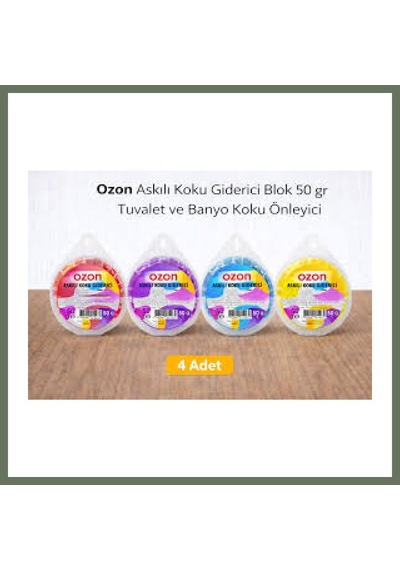 Bezos Ozon Askılı Wc Kokusu 4 Adet Bezos1