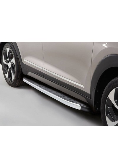 Renault Kangoo 2 Blackline Yan Basamak Alüminyum Uzun Şase 2008 v